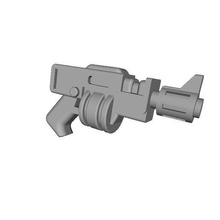 pistolet automatique 3d print model - Mito3D