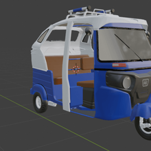 autorickshaw Moto-Taxi verschiedene Auto 3d print model - Mito3D