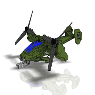 av 87 sparviero 3dmodel aeromobili aviazione esercito futuro alone elicottero modello falco pescatore vtol wargaming veicoli trasporto 3d print model - Mito3D
