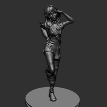 ava Sınır bölgeleri 3 heykel sınır bölgesi stl Yazdır ağ ender şekil vermek Oyna sıra büst Sanat oyuncak video oyunu kahraman kadın Baş kız genç 3d print model - Mito3D