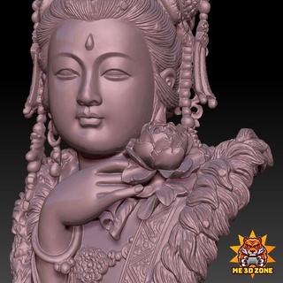 avalokitesvara bodhisattva arte cnc 3d Stampa statua scolpire 3d print model - Mito3D