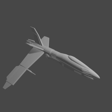 avarc bilimkurgu Uzay dövüşçü savaş oyunu Battletech mechwarrior jet klanlar 3d print model - Mito3D