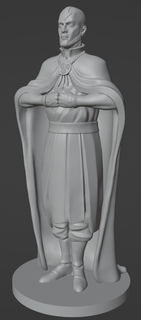 avatar aang estátua resina ar dobrar lenda Korra 3d impressão 3d print model - Mito3D