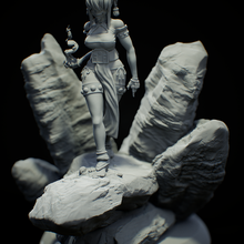 avatar toph 3d impression modélisation personnage figurine éclaireur dnd donjons dragons dndminiatures atla maître l'air art 3d print model - Mito3D