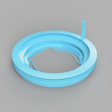 racing club avellaneda corte architettura cilindro sky-blu calcio stadio 3d print model - Mito3D