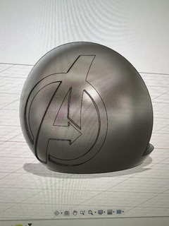 avengers alexa echo dot cover 3d print model - Mito3D