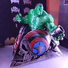 avengers disaster various thor hulk thanos iron man deadpool punisher spiderman captain america shield edbo 3d print model - Mito3D