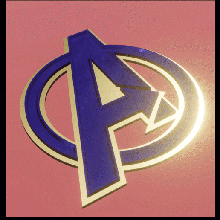 avengers emblem art escutcheons emblems 3d print model - Mito3D