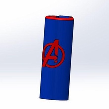 avengers lighter case 3d print model - Mito3D