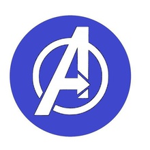 avengers logo - simbolo art finale di partita il segni loghi 3d print model - Mito3D
