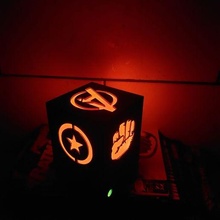 Yenilmezler gece ışık Hafif Süper kahraman 3d print model - Mito3D