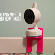 tekli çantalı bebek monitörü kamera montaj kiti gadget philips çocuklar 3d print model - Mito3D