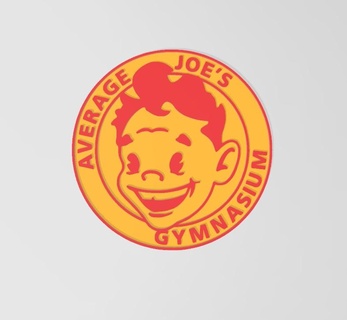 average joe's logo joe gym training dodgeball ben stiller sports 3d print model - Mito3D