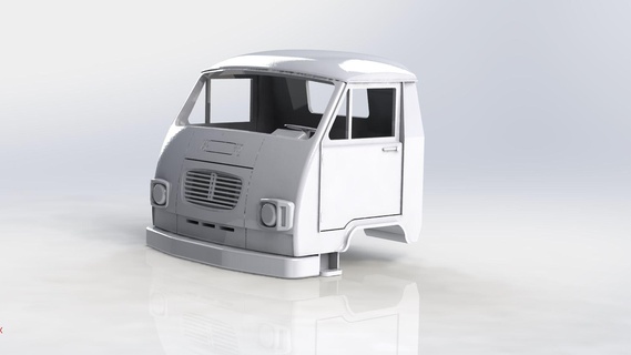 avia taxi camion 2500 3500 7000 8000 1 35 fessura modellazione ebro barreiros perkins diesel antico cibo pegasus classico 3d print model - Mito3D