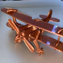 avion puzzle 3d 3d print model - Mito3D