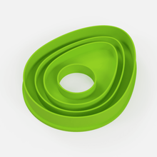 avocado cookie cutter - sharp cookiecutter cake cookies porcelain masses whale paste 3d print model - Mito3D