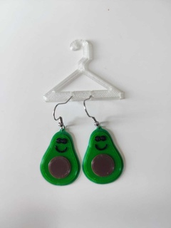 avocado earrings Jewelry 3d print model - Mito3D