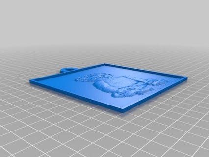 personalizzato 2d arte 3d print model - Mito3D
