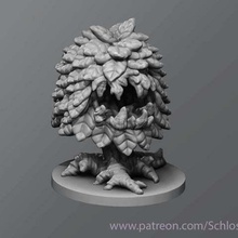 awakened shrub game toy tabletop monster enemy dungeons dragons dnd 3d print model - Mito3D