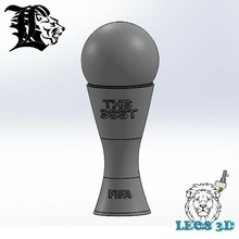 premio migliore daniel Leo trofeo leos3d messi cristiano ronaldo leossports leosindustries 3d print model - Mito3D