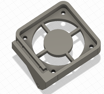 Awesomatix ventilador suporte fwd a800fx evo modellismo 3d print model - Mito3D