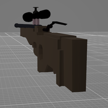 awm pistola cecchino militare 3d print model - Mito3D