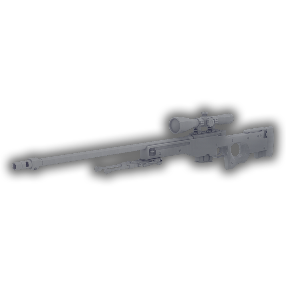 awp Scharfschütze Gewehr Waffen csgo cs Angriff Sturmgewehr 3D print model - Mito3D
