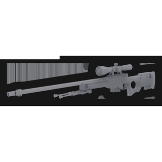 awp sniper rifle guns gun csgo cs go rifle assault assaultrifle assault rifle sniper  3d print model - Mito3D