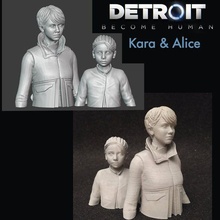 ax400 kara yk500 Alice detroit umano arte Detroit diventa umana davidcage Android connor rk800 robot video gioco stazione 3d print model - Mito3D