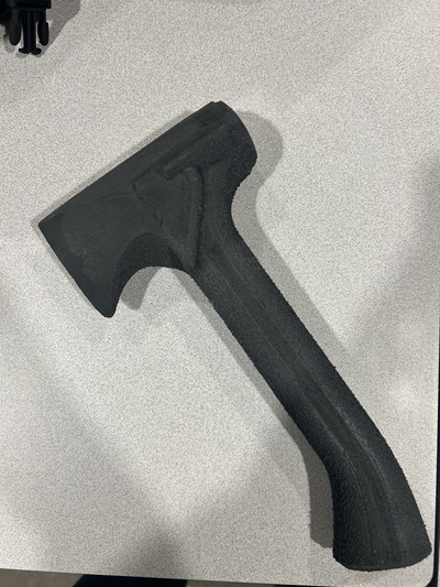 axe hammer kinda works display functional strong tool 3d print model - Mito3D