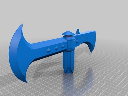 axcalibur costume 3d print model - Mito3D