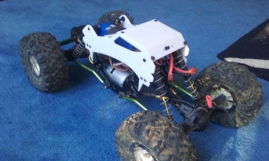 axial ax10 corps 1 10 échelle rc radio contrôle coquille 3d print model - Mito3D
