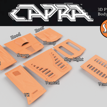 axial capra body panels rc spare-timehobbies sth addict 4wd scale scaler 3d print model - Mito3D