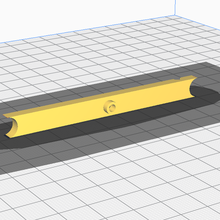 axial Capra arrière lumière bar gadget rc LED 3d print model - Mito3D