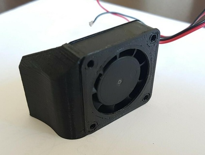axial Kühlung Ventilator 3d Drucken Drucker Teile 3d print model - Mito3D
