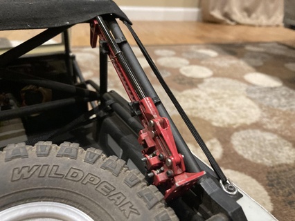 axial early bronco hi-lift mount Game axial early bronco bronco axial scale rc  3d print model - Mito3D