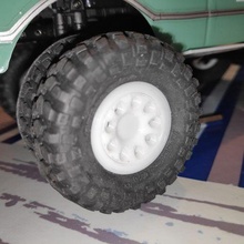 axial scx24 beadlock dualy wheel chevrolet chevy c10 tire rim dually double 3d print model - Mito3D