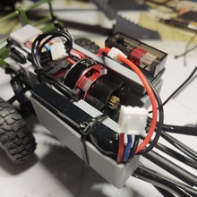 axial scx24 chevrolet todoterreno cerrojo furitek escobillas conjunto administración artilugio axialsc24 c10 iguana Esc receptor tractor mini micro 3d print model - Mito3D