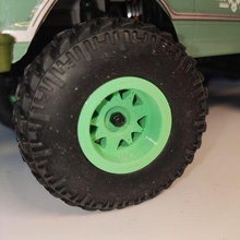 axial scx24 rims v4 10 tires 5 offsets std +6mm rim gadget scx24rims chevy c10 jeep deadbolt 3d print model - Mito3D
