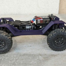 axial scx24 rubicon fender cover wheels scx 24 fenders wheel tyre tyres covers rc model 1/24 3d print model - Mito3D