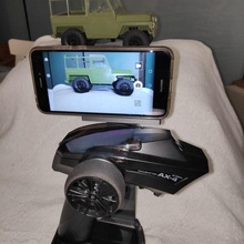 assiale scx24 trasmettitore Telefono titolare supporto video registrazione gadget corsa microcrawler crawler jeep chevy catenaccio strisciando rc scala camion 3d print model - Mito3D