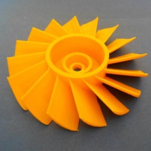 axial-Turbinen-Rad tool 3d print model - Mito3D