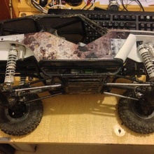 axial wraith - cage wings 3d print model - Mito3D