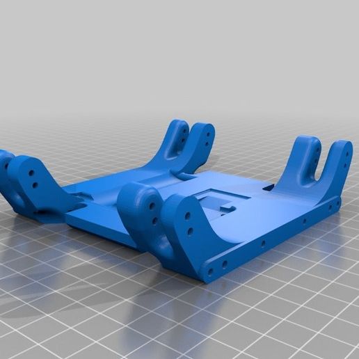 axial espectro plano derrapagem prato rc carro rastejante Rocha barriga dobrar 3D print model - Mito3D
