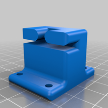 axis belt mount diye carriage plate upgrade 3d_printer_accessories 3d print model - Mito3D