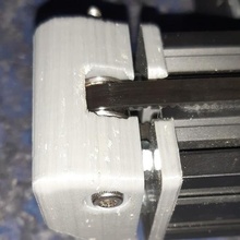 asse cintura tenditore 40x40mm alluminio estrusione ender 3 pro attrezzo y axis tempismo tensione 3d print model - Mito3D
