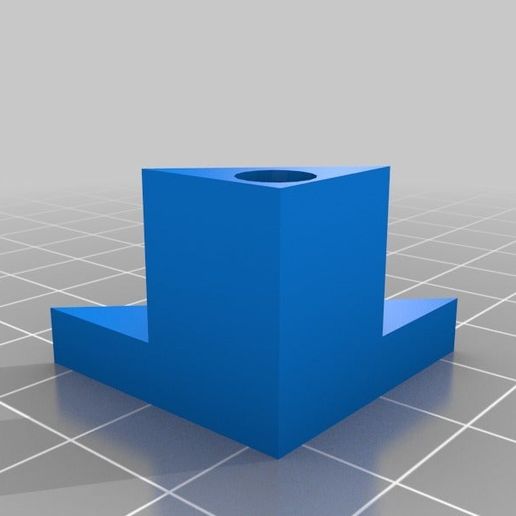 eje nuez trampa aluminio calentado cama granja Pegaso herramienta 3d impresión pruebas 3D print model - Mito3D