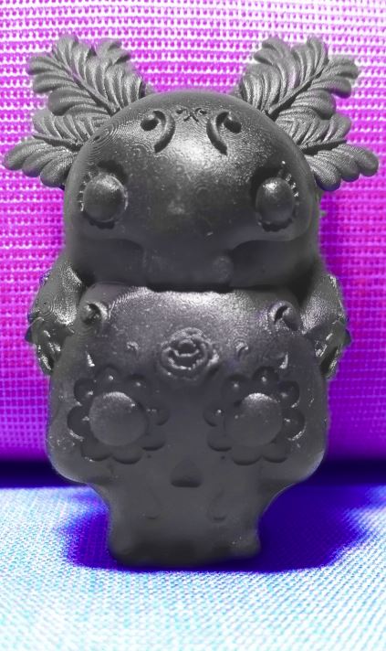 axolotl Bruxas fantasma brinquedo adorno 3D print model - Mito3D