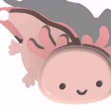 axolotl chaveiro chibi 3d print model - Mito3D