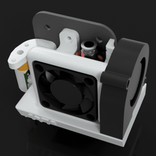 ayf minimal various creality ender 2 3 fan duct shroud cr-10 cr10 3d print model - Mito3D